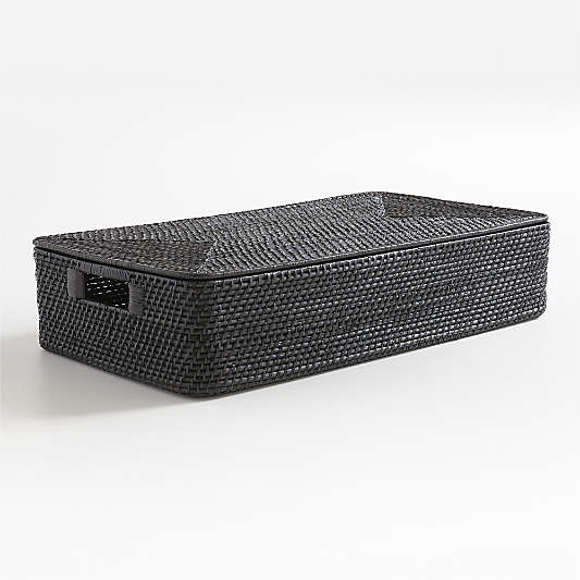 Sedona Black Under Bed Storage Basket