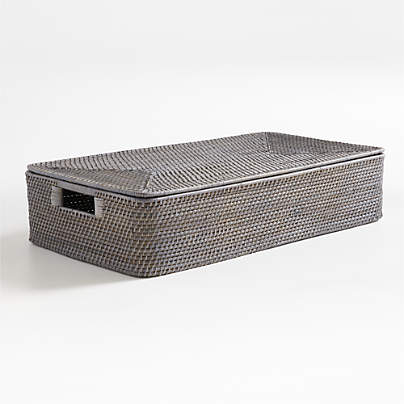 Sedona Grey Under Bed Storage Basket