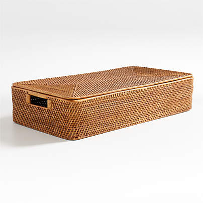 Sedona Honey Under Bed Storage Basket