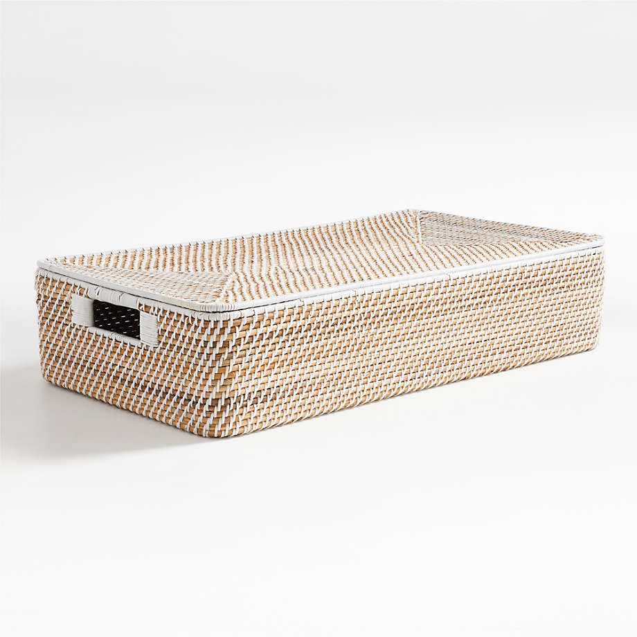 Kraft Decorative Storage Boxes with Lids - Set of 3 - Grey