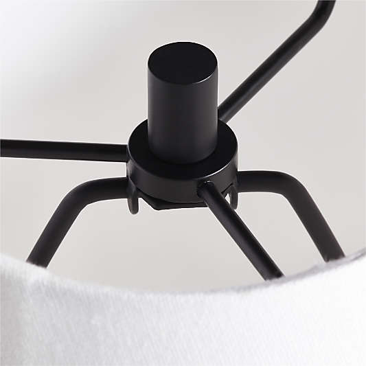 Seguin Black Metal Table Lamp