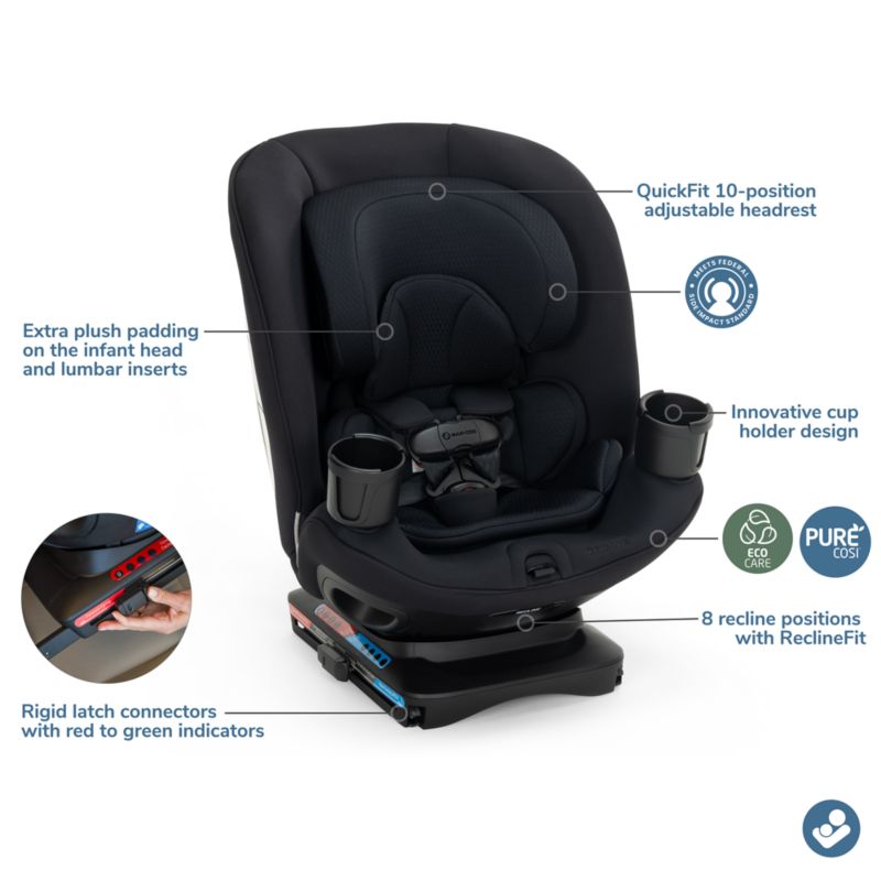 Maxi-Cosi ® Sela Caspian Caviar All-in-One Convertible Baby Car Seat - image 4 of 10