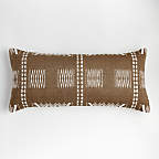 View Sentul 36"x16" Olive Embroidered Throw Pillow Cover - image 1 of 5