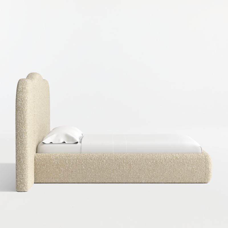 Seraph Upholstered Extended Winged Full Bed - image 5 of 8