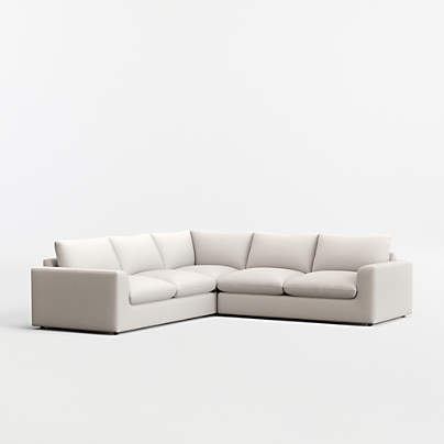 Serenity 3-Piece L-Shaped Sectional Sofa