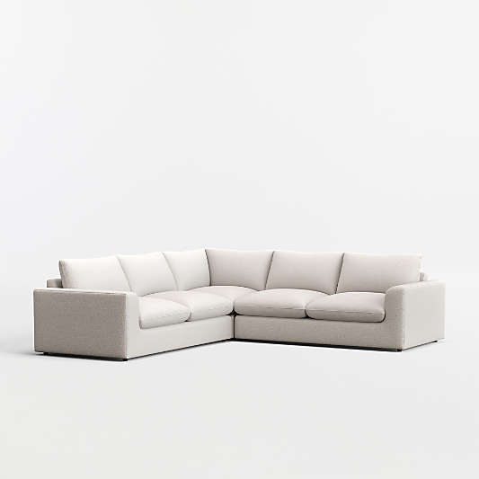 Serenity 3-Piece L-Shaped Sectional Sofa