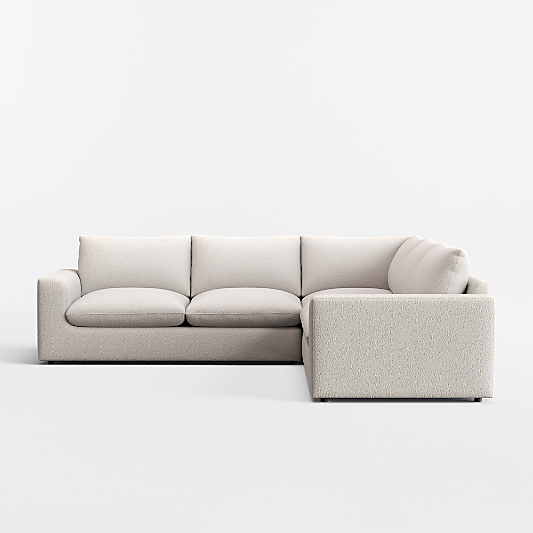 Serenity 3-Piece L-Shaped Sectional Sofa