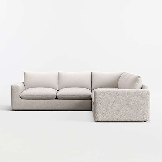 Serenity 3-Piece L-Shaped Sectional Sofa