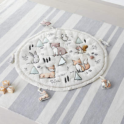 woodland activity mat