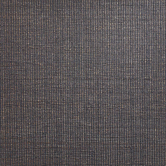 Seville Jute/Wool Blend Striped Black Area Rug