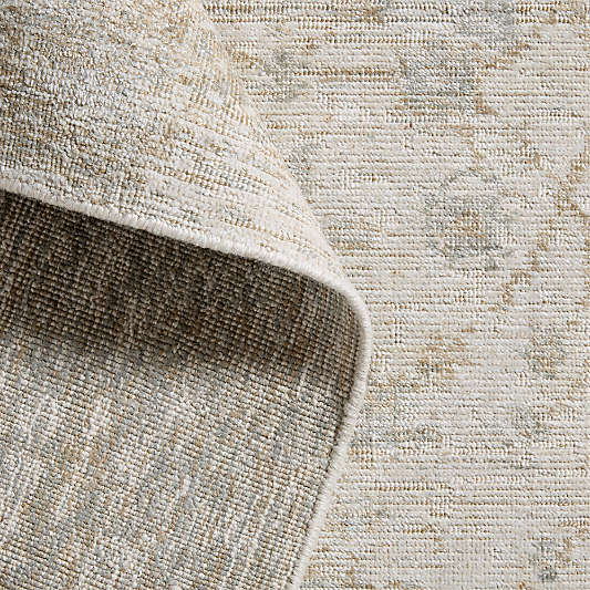 Seychelles Wool Blend Traditional Handwoven Ivory Area Rug 12'x15'