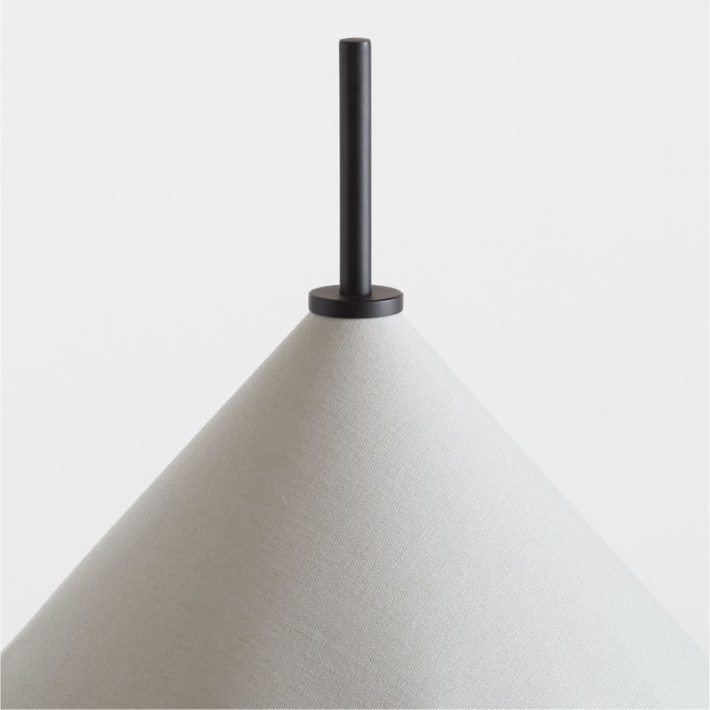 Seymour Telescoping Black Metal Floor Lamp - image 7 of 8