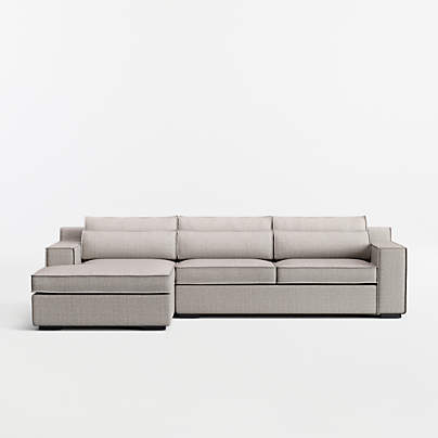 Soho 2-Piece Sectional Sofa with Chaise Lounge