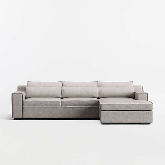 Soho 2-Piece Sectional Sofa with Chaise Lounge