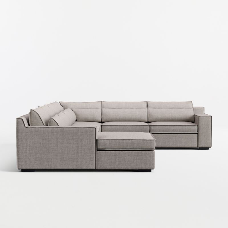 Soho 4-Piece L-Shaped Sectional Sofa with Chaise Lounge - image 7 of 8