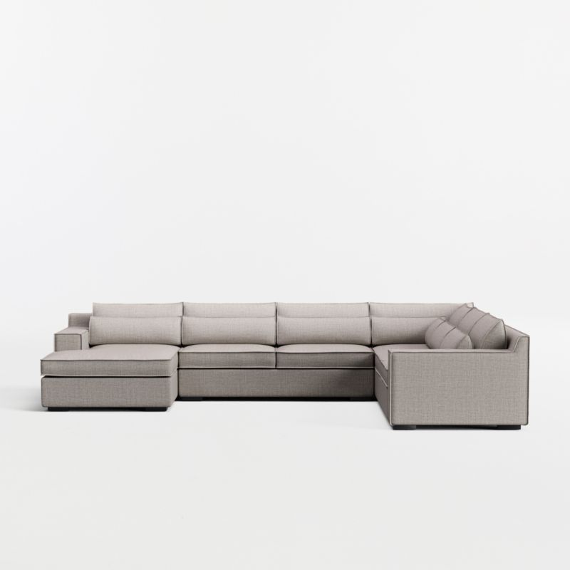 Soho 4-Piece L-Shaped Sectional Sofa with Chaise Lounge - image 6 of 8