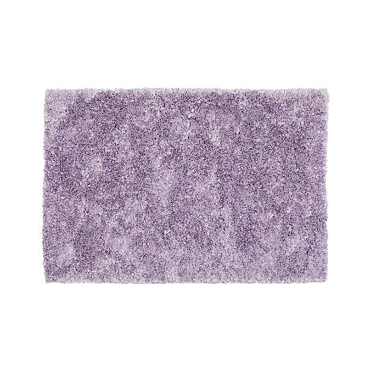 Lavender 4 x 6' Shag Rug