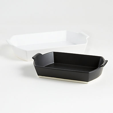 View Shaillee Matte Baking Dishes, Set of 2 details