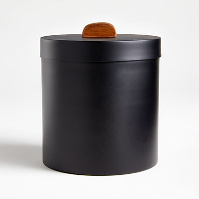 View Shaillee Large Matte Black Canister details