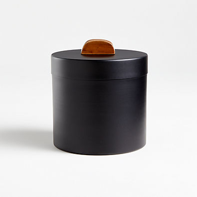 View Shaillee Small Matte Black Canister details