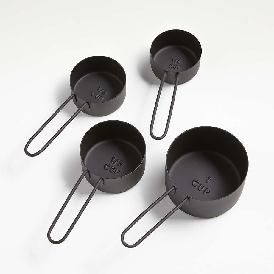 Shaillee Matte Black Measuring Cups