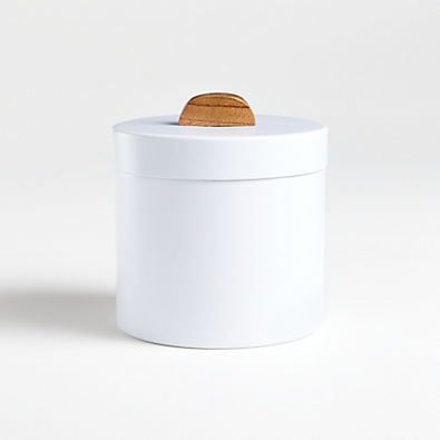 View Shaillee Small Matte White Canister details
