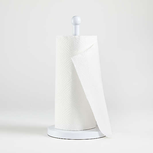 Shaillee Matte White Paper Towel Holder