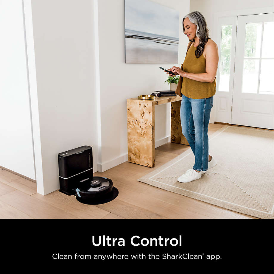 Shark Ai Ultra 2-in-1 Robot Vacuum & Mop with Sonic Mopping - Black