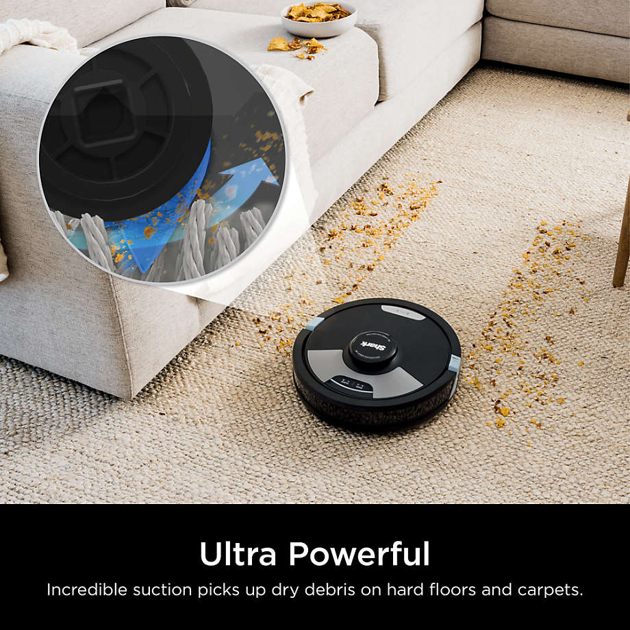 Shark Ai Ultra 2-in-1 Robot Vacuum & Mop with Sonic Mopping - Black