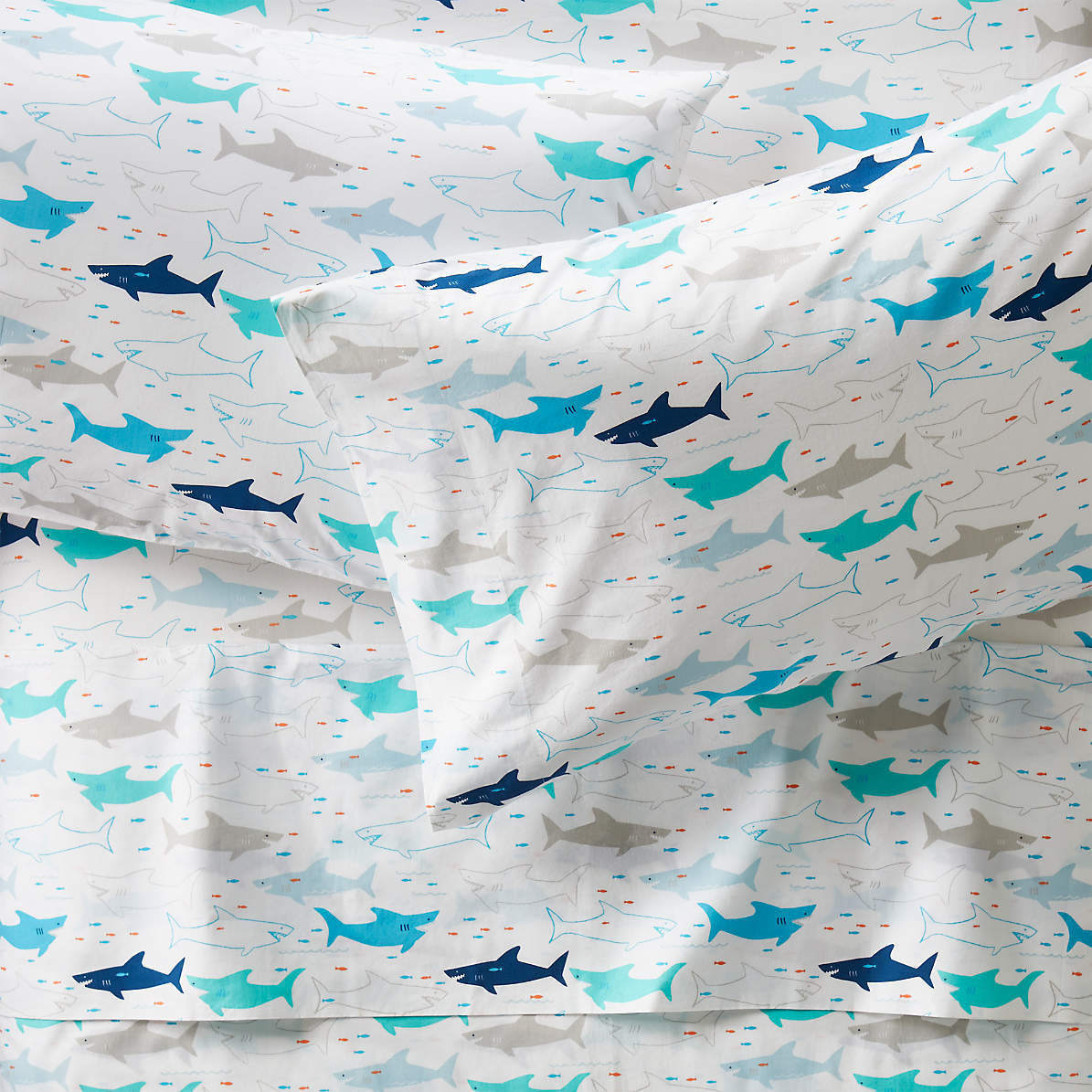 kids shark sheets