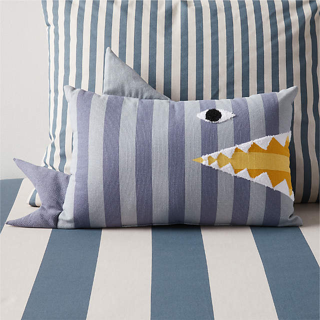 Shark store throw pillow