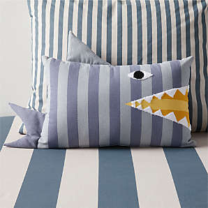 Sky High Cloud Kids Throw Pillow by Leanne Ford