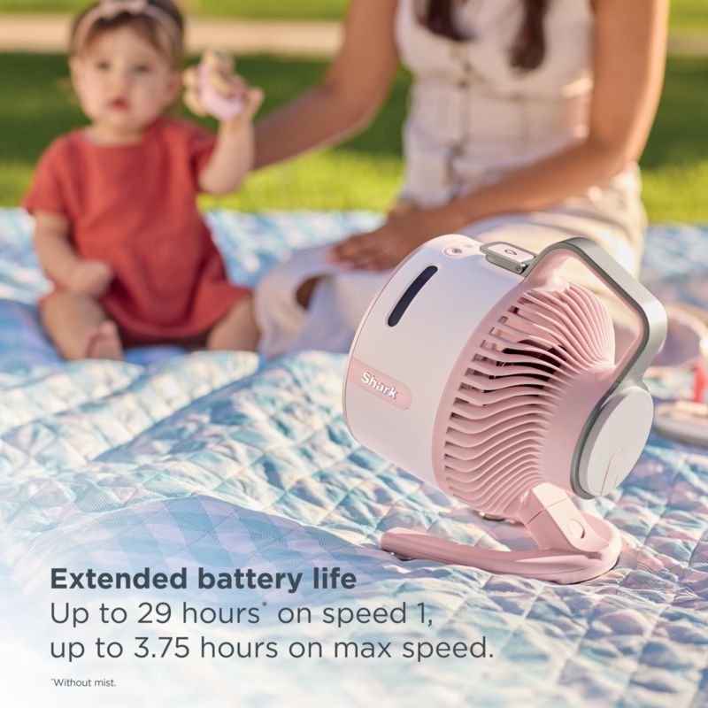 Shark® FlexBreeze® HydroGo™ Pro Fan in Dune - image 4 of 8