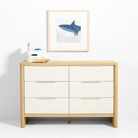 Shark Framed Wall Art Print