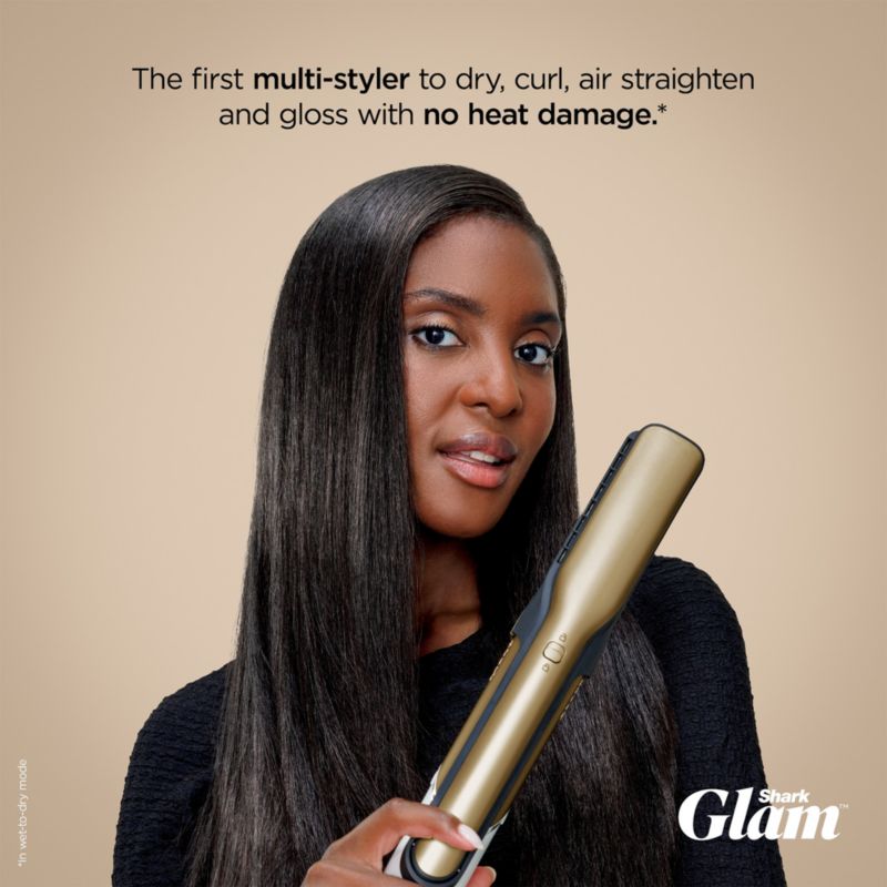 Shark Glam™ 5-in-1 Air Styler & Straightener in Gold - image 5 of 10