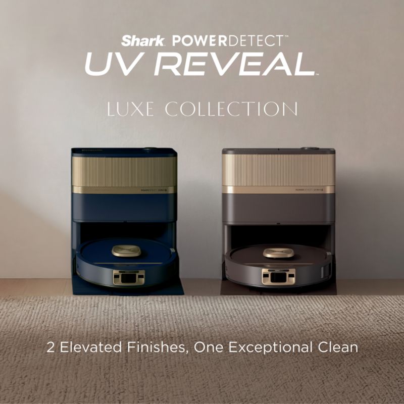 Shark ® Luxe™ PowerDetect 2-in-1 Robot Vacuum and Mop with NeverTouch Pro Base in Navy - image 7 of 10
