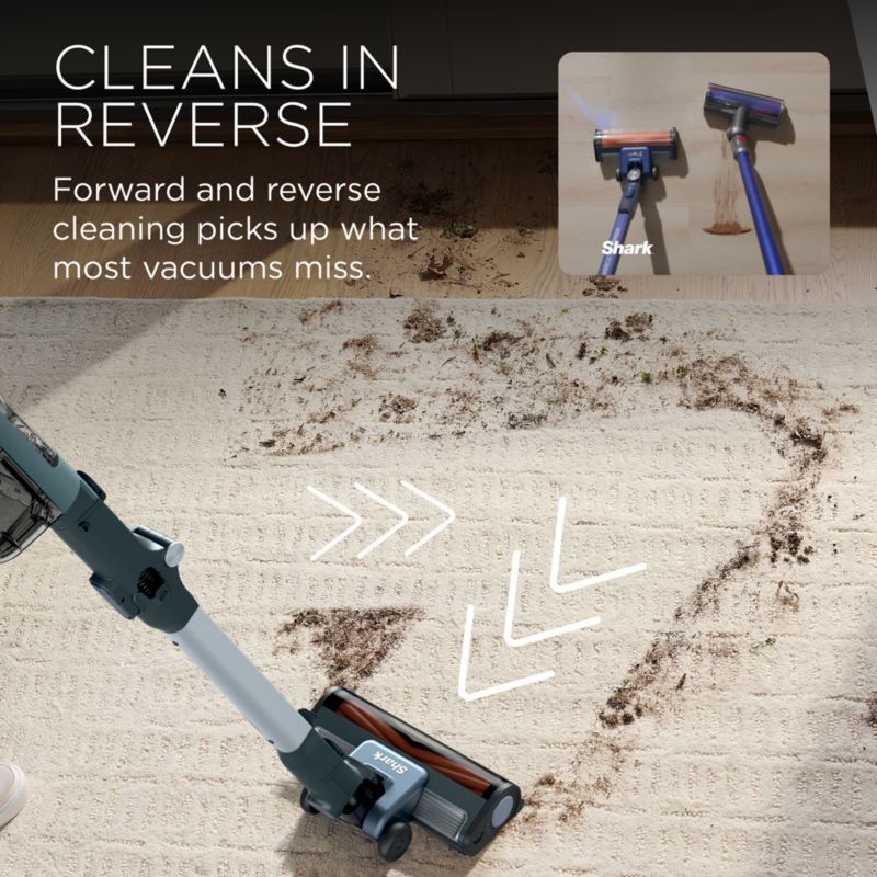 Shark ® PowerDetect Luxe Collection in Blue with Speed Clean & Empty - image 8 of 10