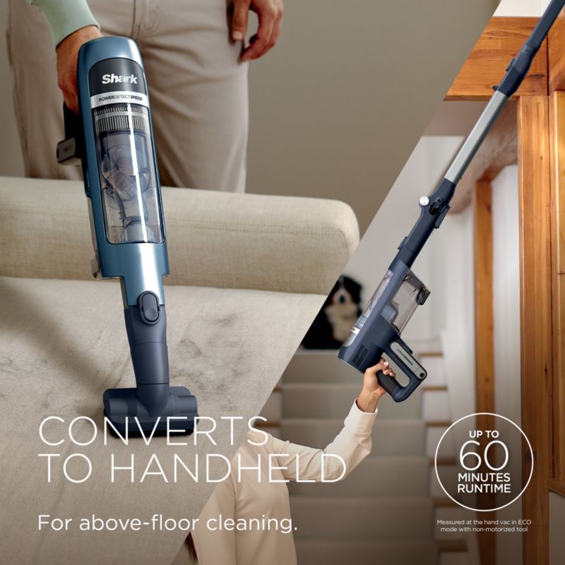 Shark ® PowerDetect Luxe Collection in Blue with Speed Clean & Empty - image 1 of 10