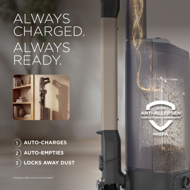 Shark ® PowerDetect Luxe Collection in Ivory with Speed Clean & Empty - image 2 of 8