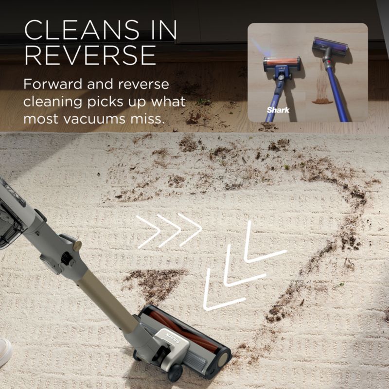 Shark ® PowerDetect Luxe Collection in Ivory with Speed Clean & Empty - image 6 of 8