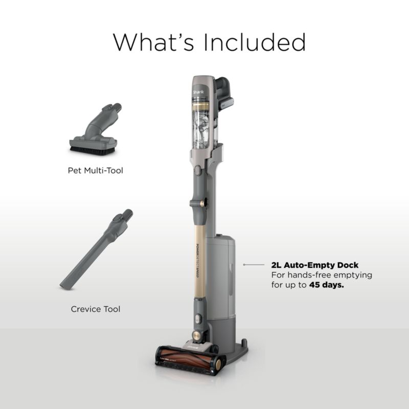 Shark ® PowerDetect Luxe Collection in Ivory with Speed Clean & Empty - image 7 of 8