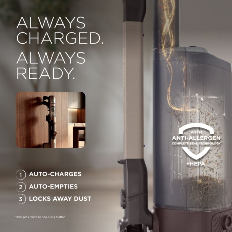Shark ® PowerDetect Luxe Collection in Midnight Mocha with Speed Clean & Empty - image 2 of 8