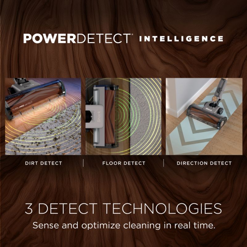 Shark ® PowerDetect Luxe Collection in Midnight Mocha with Speed Clean & Empty - image 7 of 8