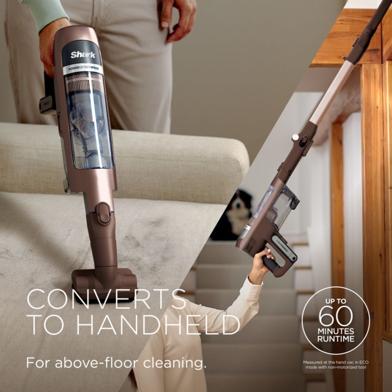 Shark ® PowerDetect Luxe Collection in Midnight Mocha with Speed Clean & Empty - image 1 of 8