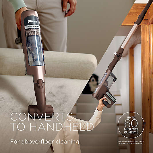 Shark ® PowerDetect Luxe Collection in Midnight Mocha with Speed Clean & Empty