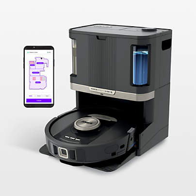 Shark PowerDetect 2-in-1 Robot Vacuum and Mop with NeverTouch Pro Base