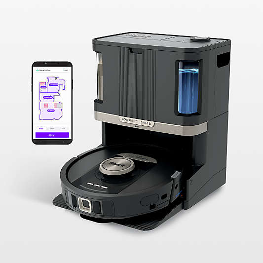 Shark PowerDetect 2-in-1 Robot Vacuum and Mop with NeverTouch Pro Base