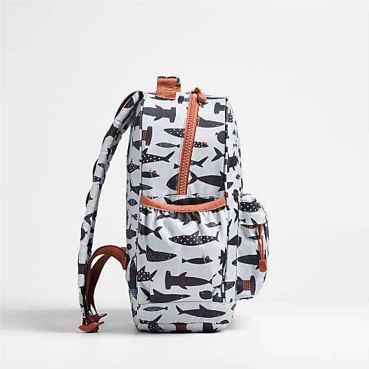 Shark School Kids Backpack Bundle