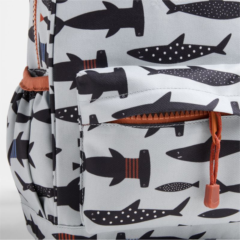 Shark School Small Kids Backpack with Side Pockets - image 8 of 13