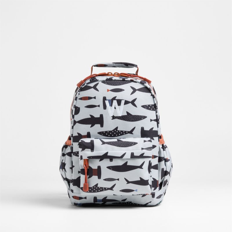 Shark School Small Kids Backpack with Side Pockets - image 0 of 13